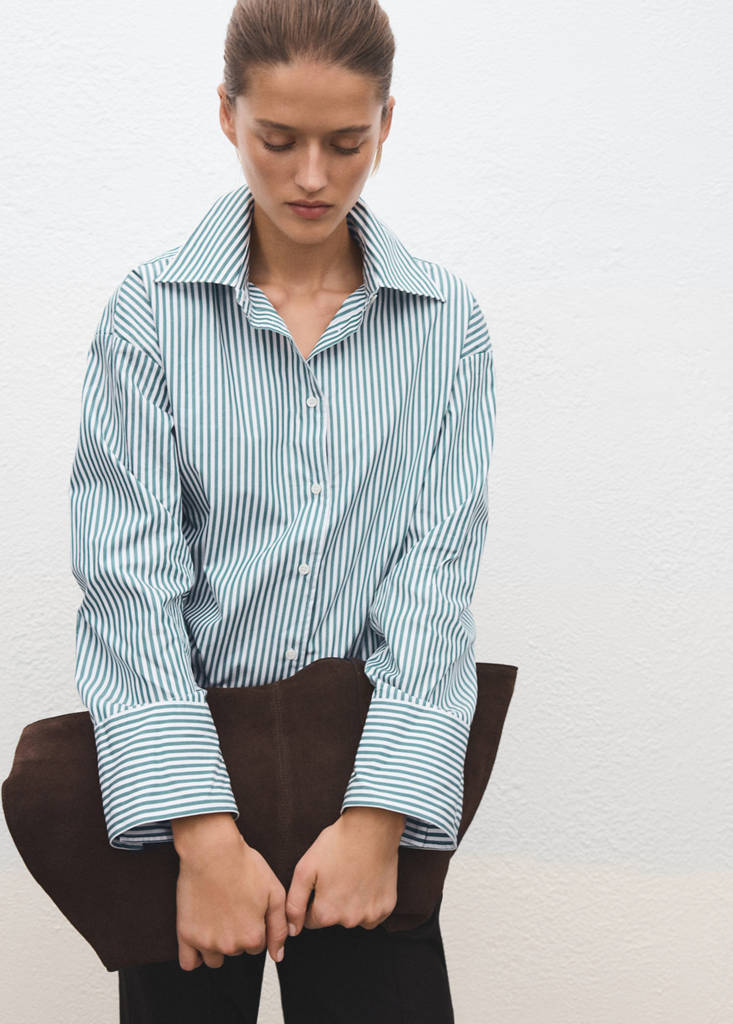 Koszula oversize w paski