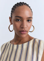 Striped Linen Top