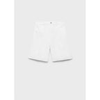 Bermuda En Jean Droit Taille Haute