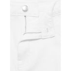 Bermuda En Jean Droit Taille Haute