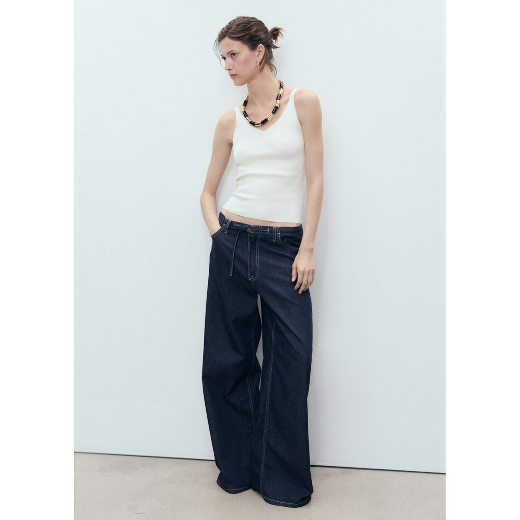 Top Maille Col V