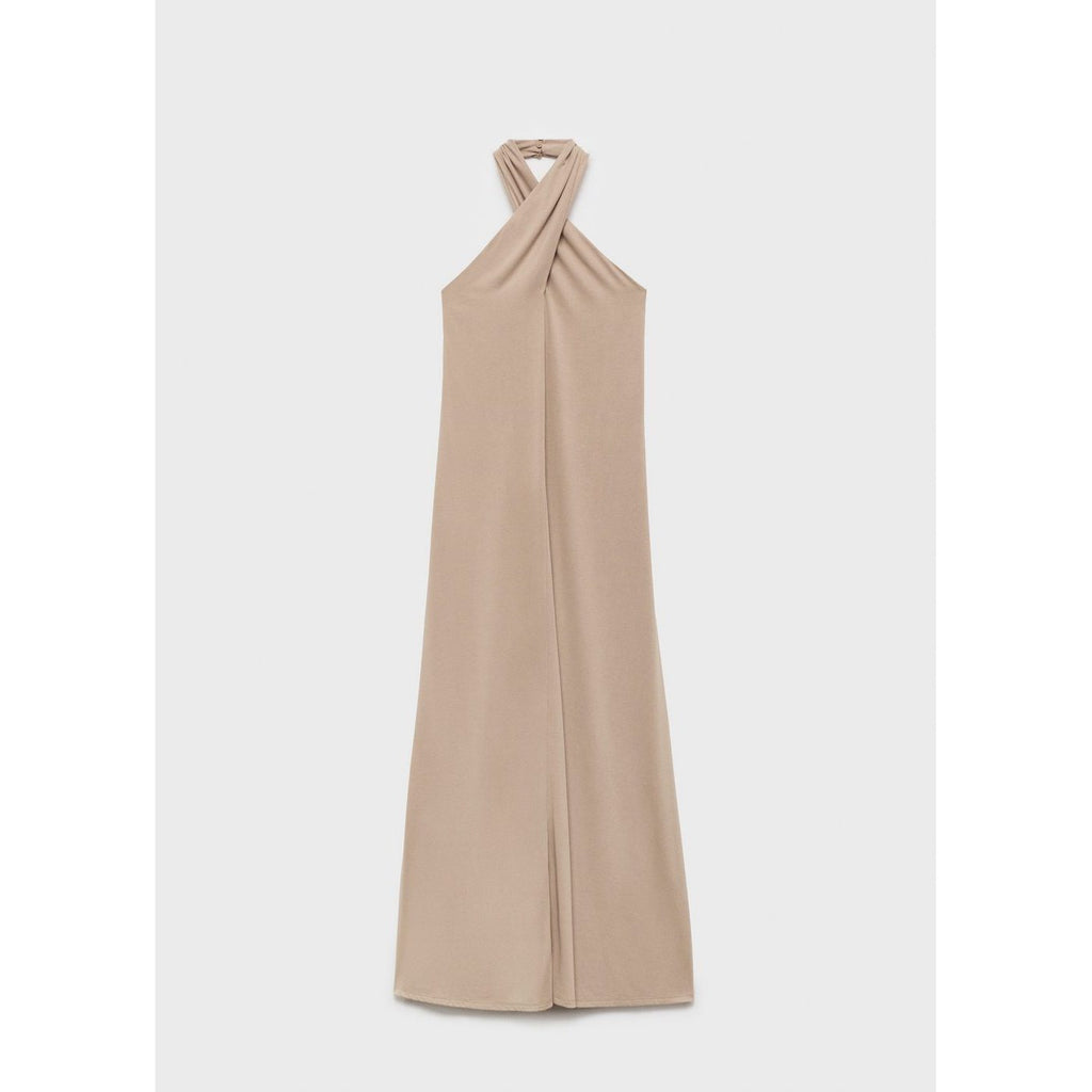 Long Dress With Crossed American Armholes