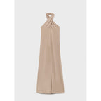 Long Dress With Crossed American Armholes