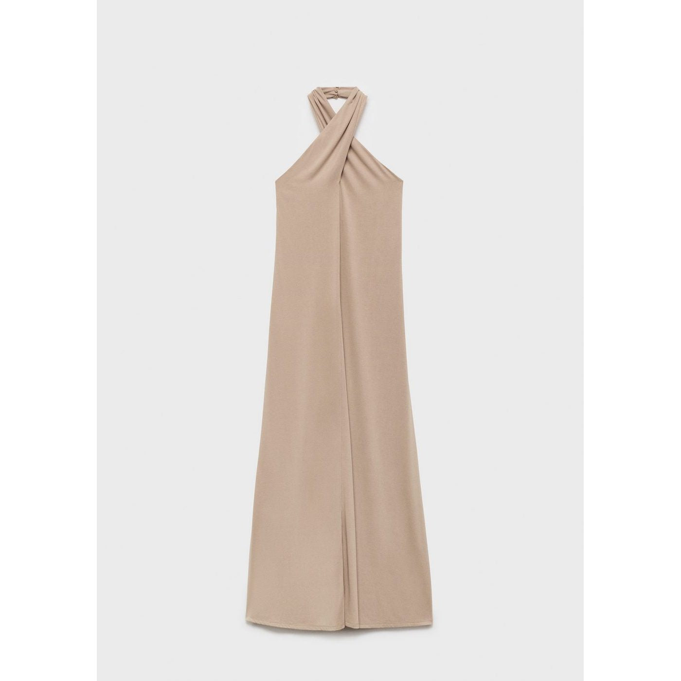 Long Dress With Crossed American Armholes