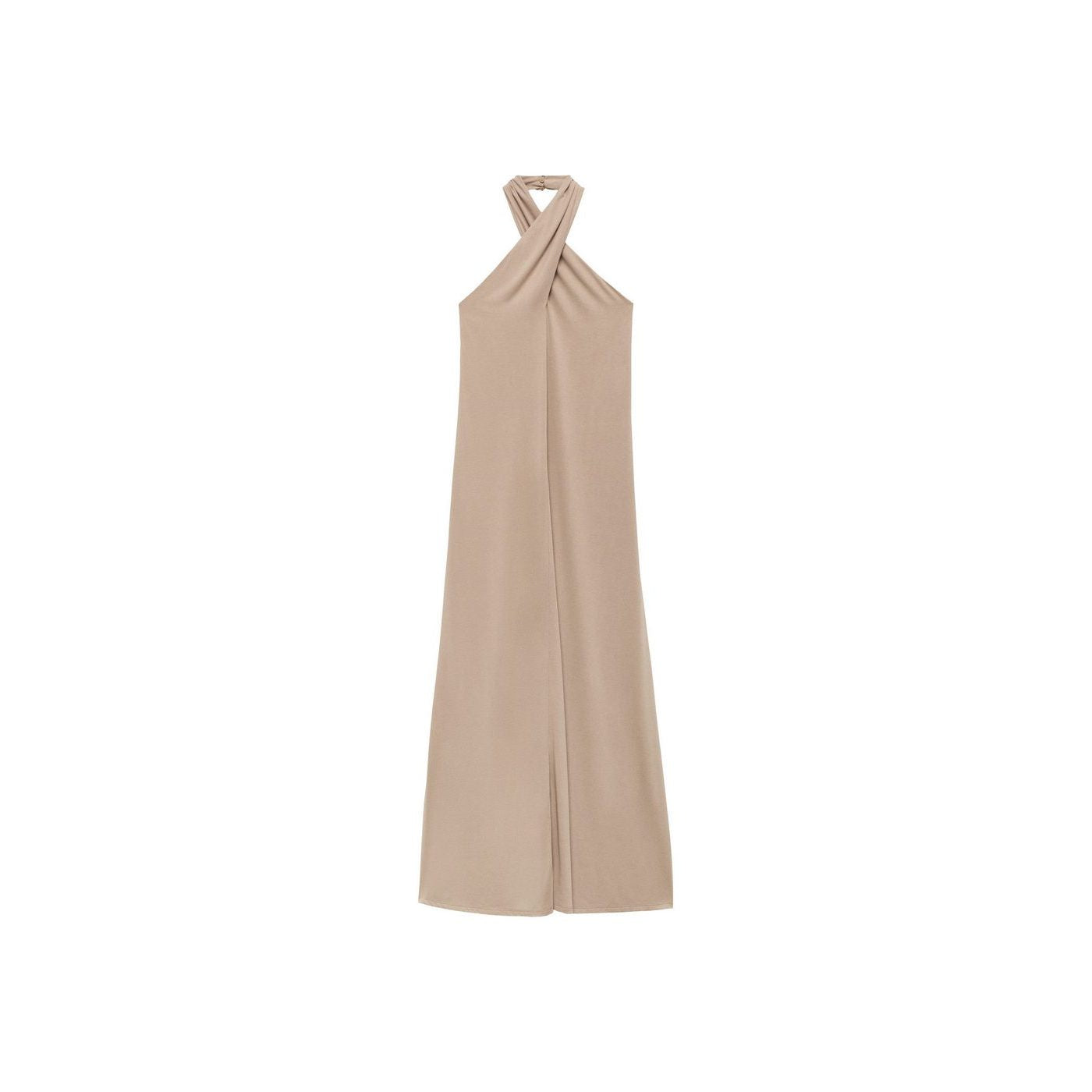 Long Dress With Crossed American Armholes