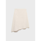 Jupe Midi Coton Asymétrique