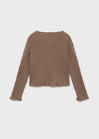 Lyra Brown Cardigan - Girl