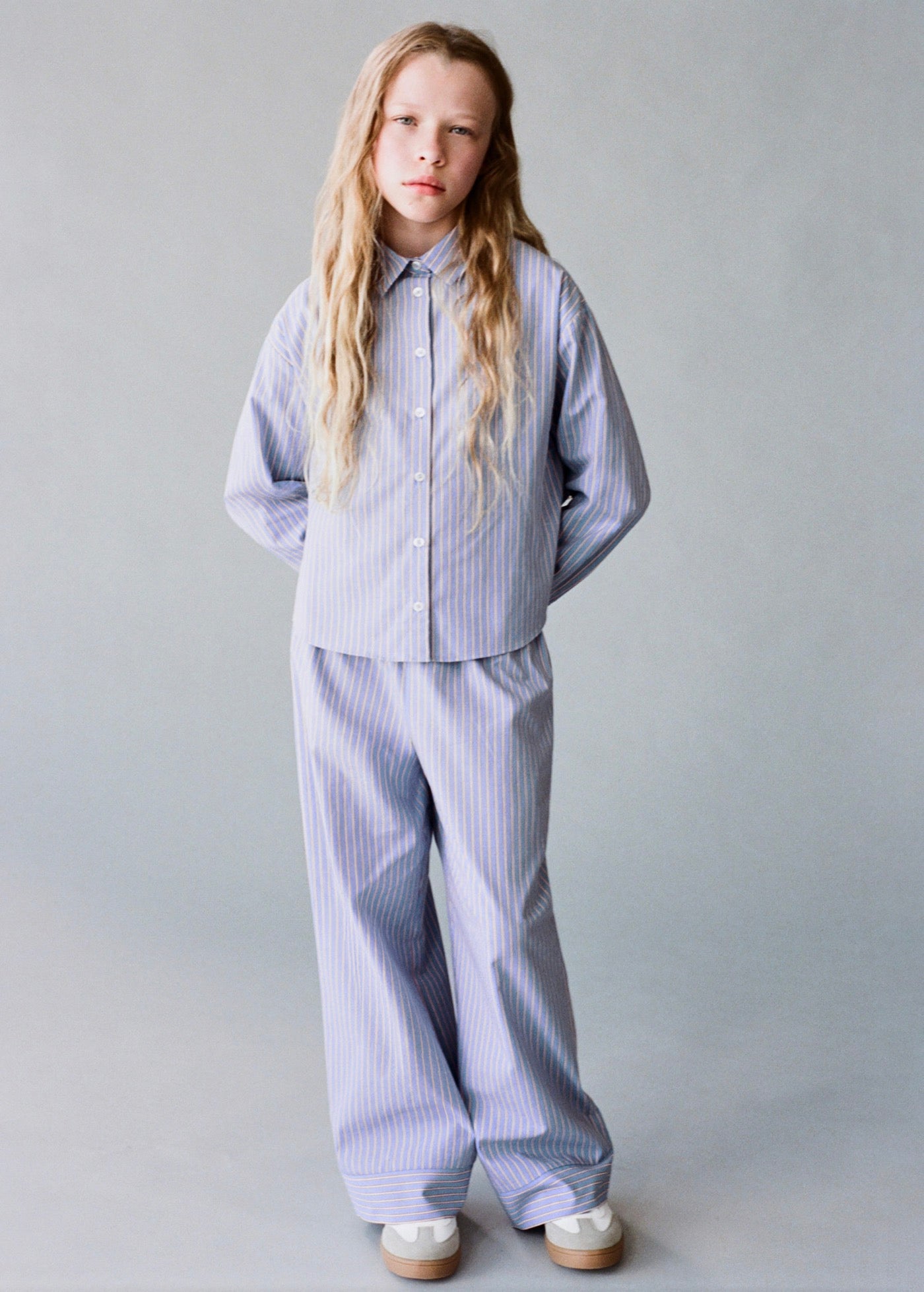Claudia Blue Shirt - Girl