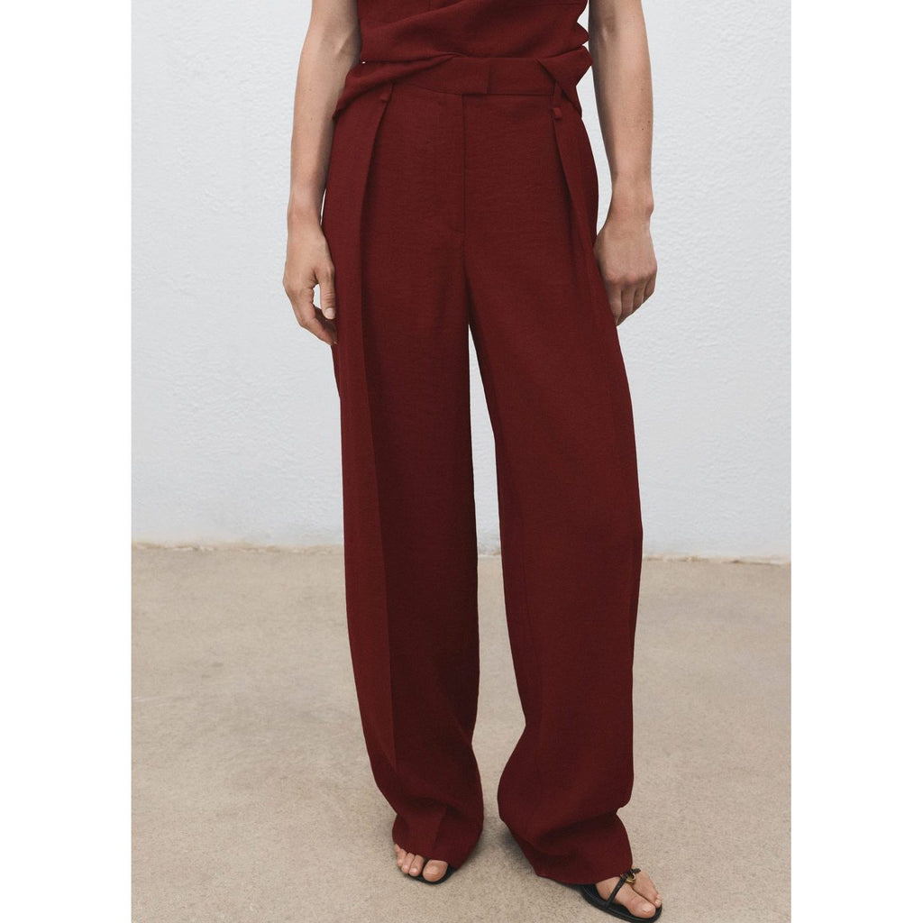 Pantalon Droit Pinces