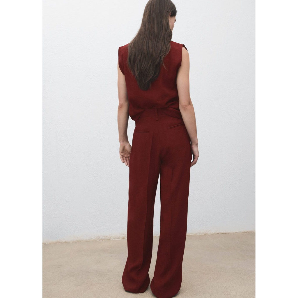 Pantalon Droit Pinces