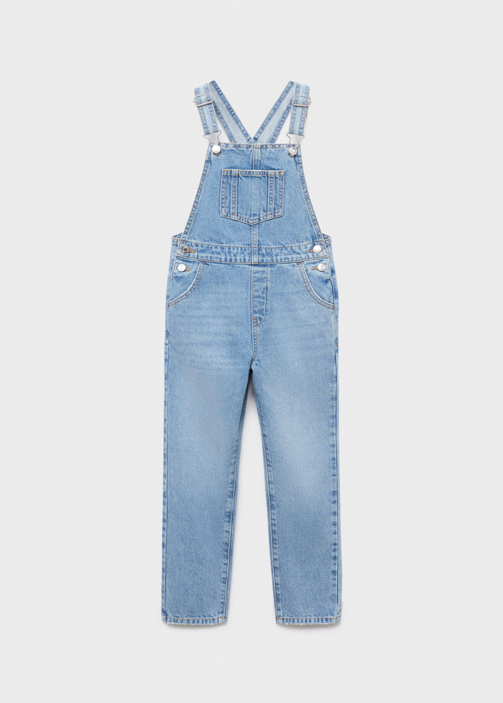Amara1 Medium Blue Dungarees - Girl