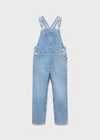 Amara1 Medium Blue Dungarees - Girl