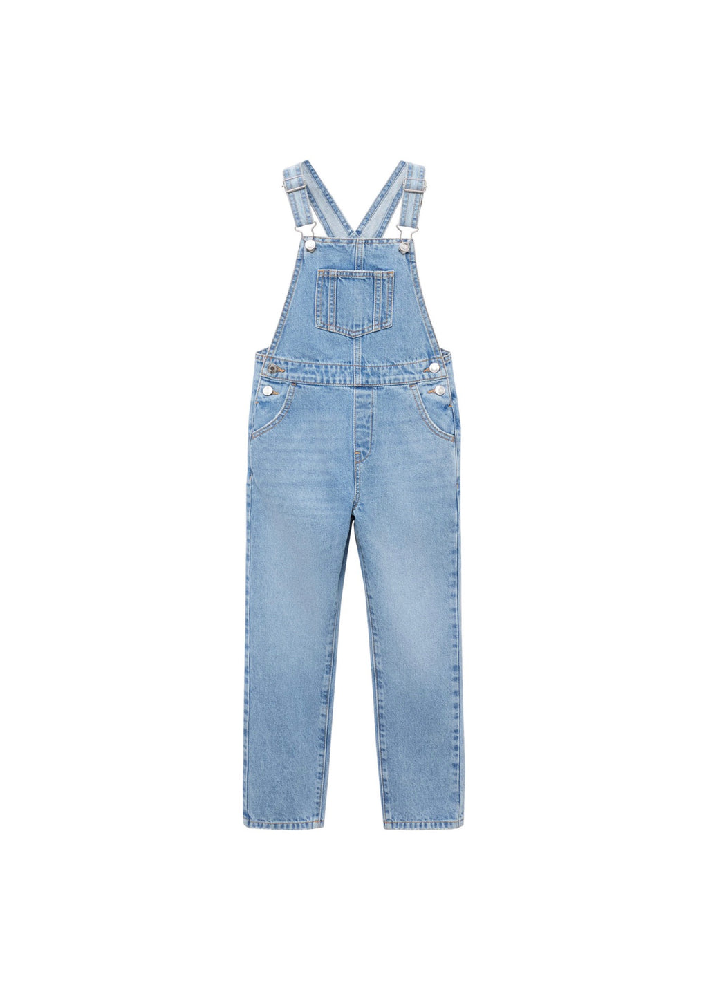 Amara1 Medium Blue Dungarees - Girl