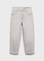 Balloon Grey Denim Jeans - Girl