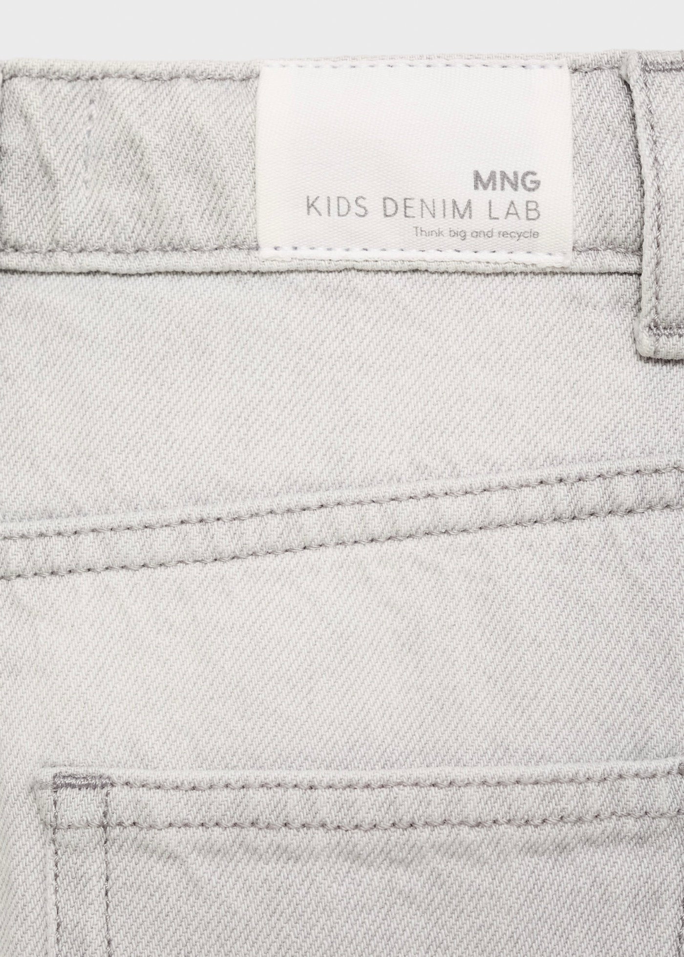 Balloon Grey Denim Jeans - Girl