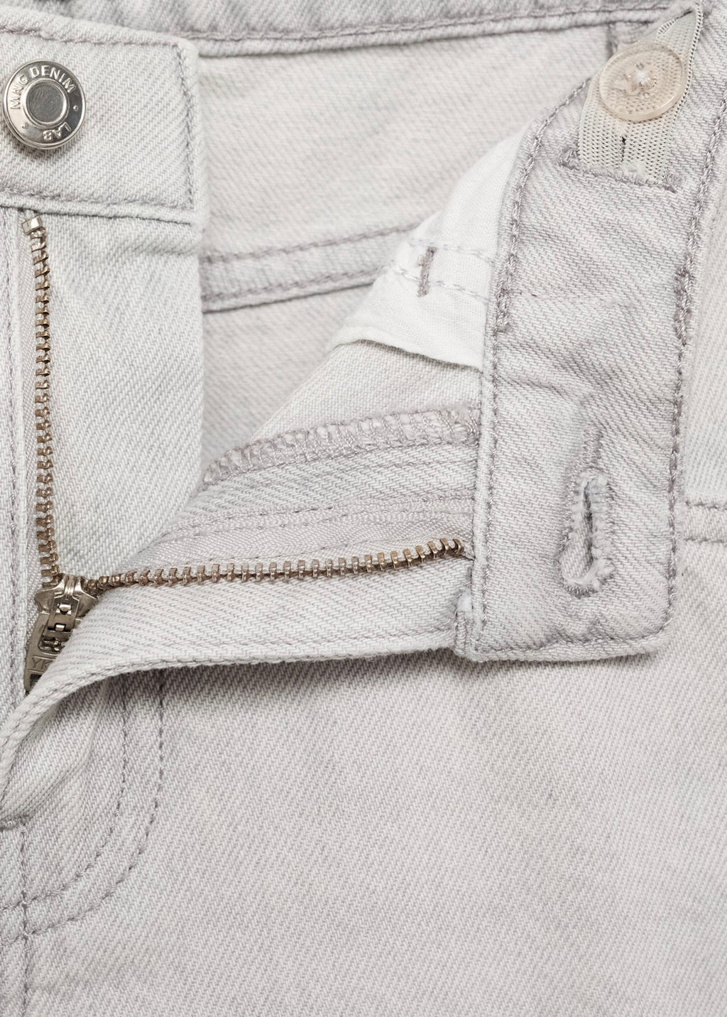 Balloon Grey Denim Jeans - Girl
