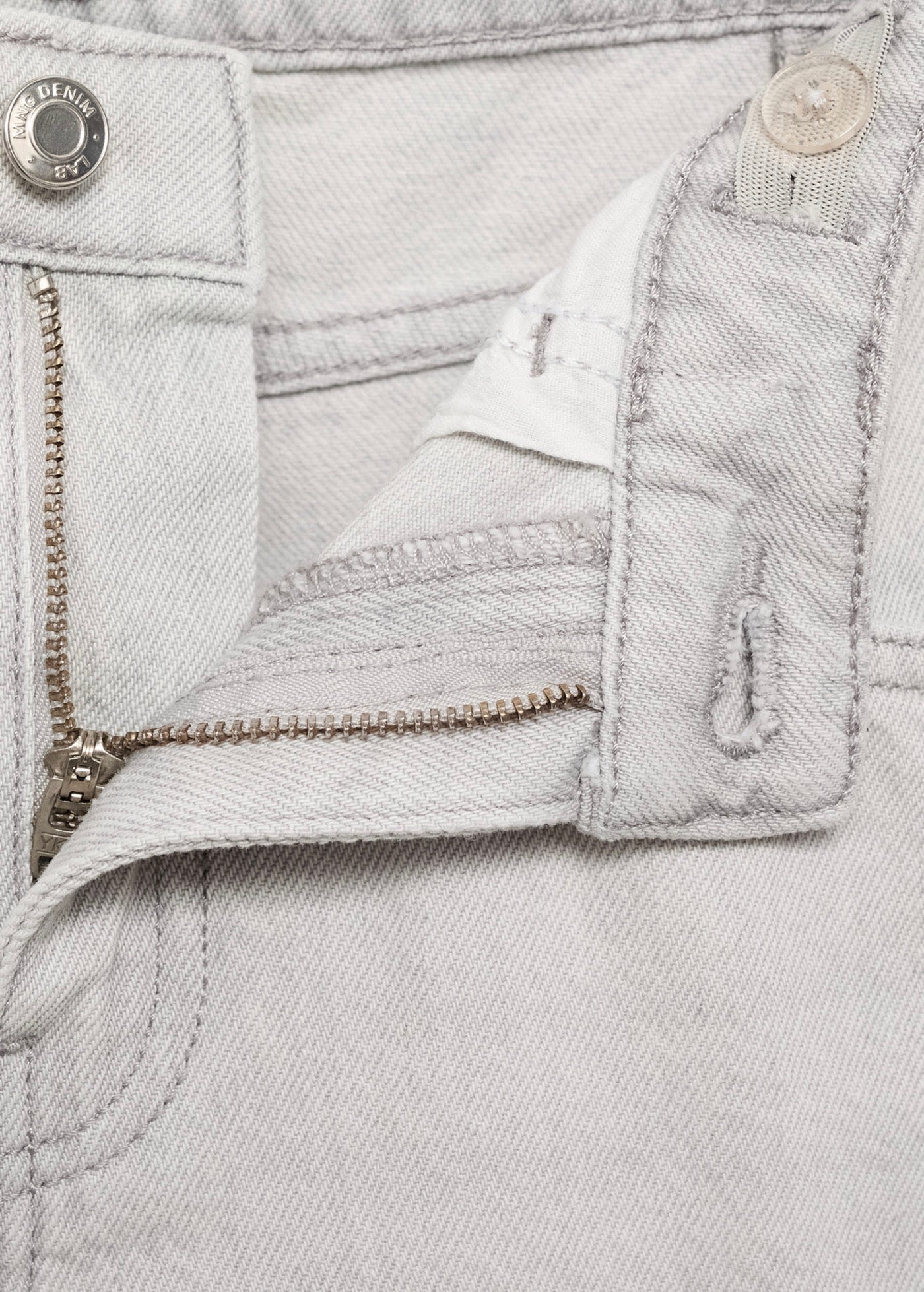 Balloon Grey Denim Jeans - Girl