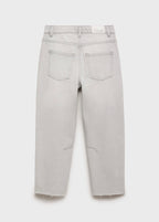 Balloon Grey Denim Jeans - Girl