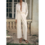 Pantalon Droit Pinces