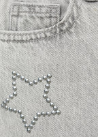 Chelsea Grey Denim Jeans - Girl