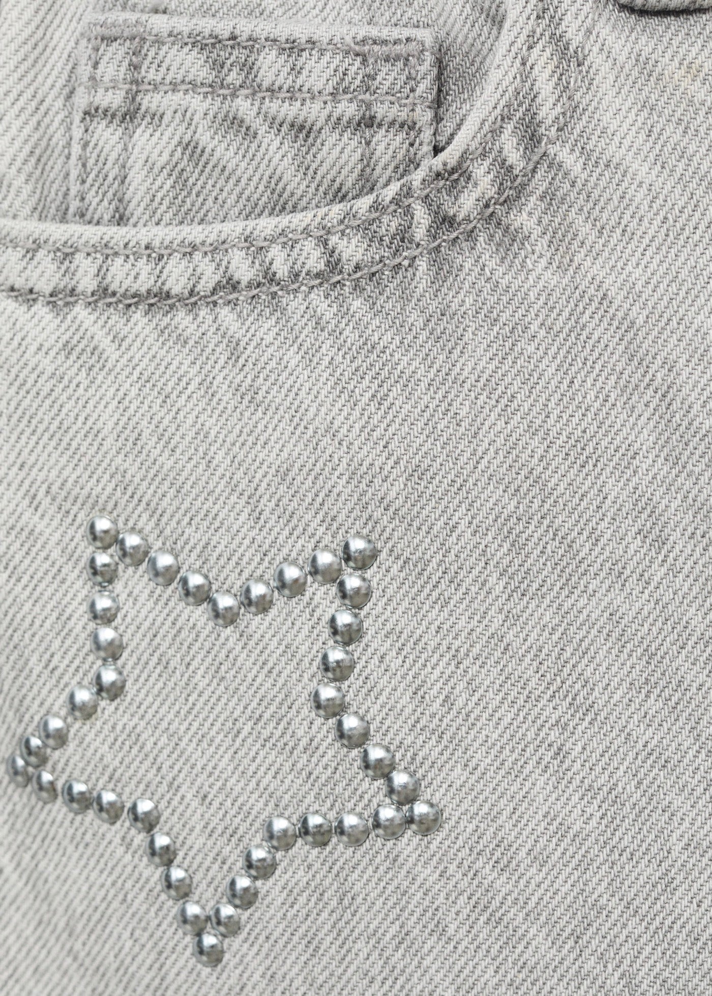 Chelsea Grey Denim Jeans - Girl