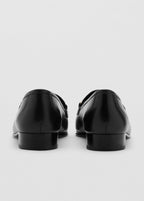 Buckle Leather Loafers