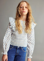 Blouse Maca Écru - Fille