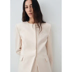 Veste De Costume Ajustée