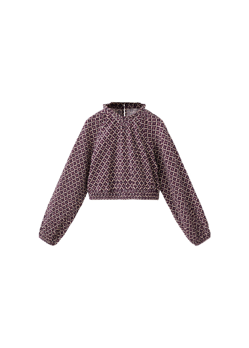 Blouse Margoset Bordeaux - Fille