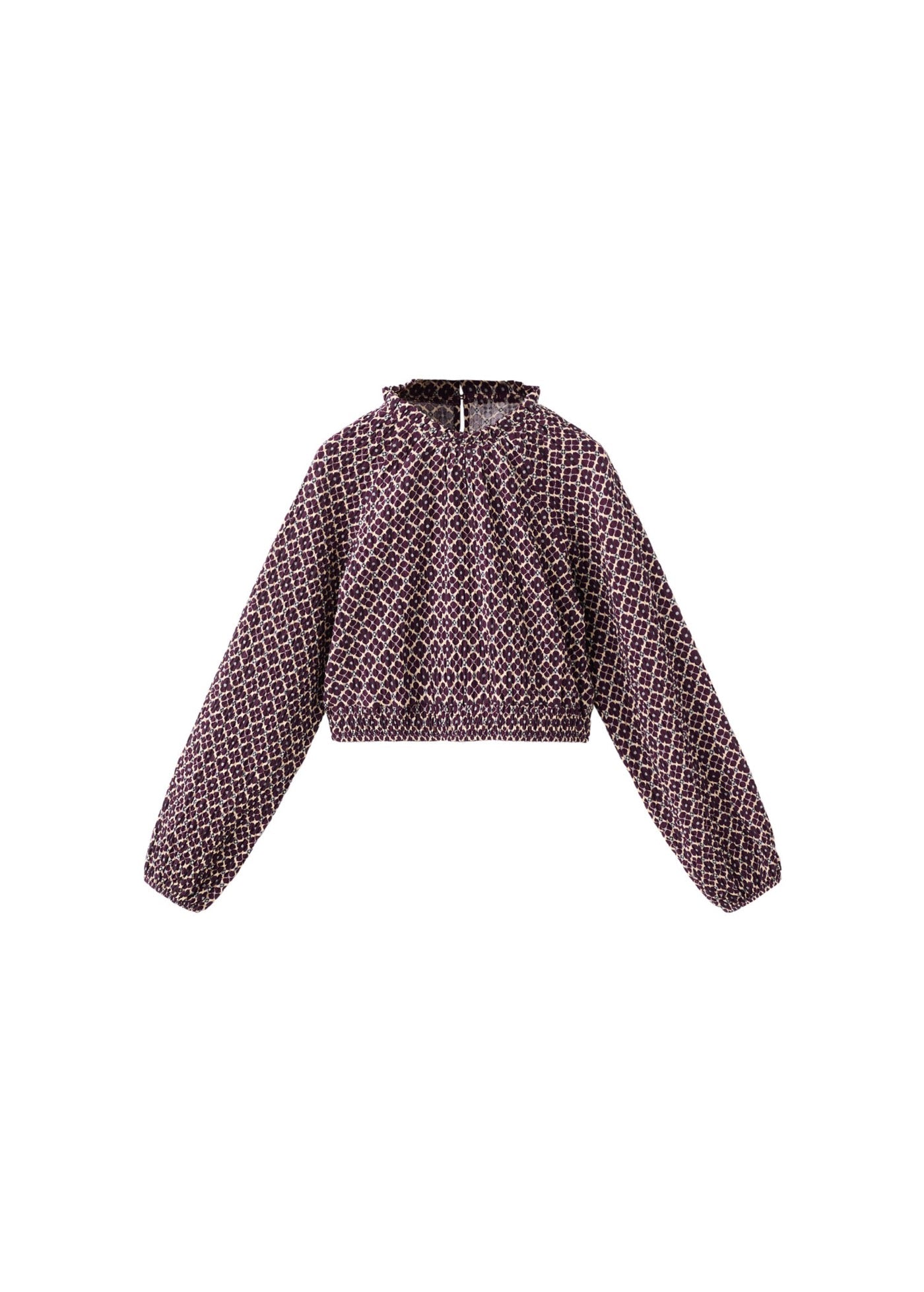 Blouse Margoset Bordeaux - Fille