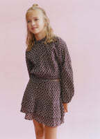 Blouse Margoset Bordeaux - Fille