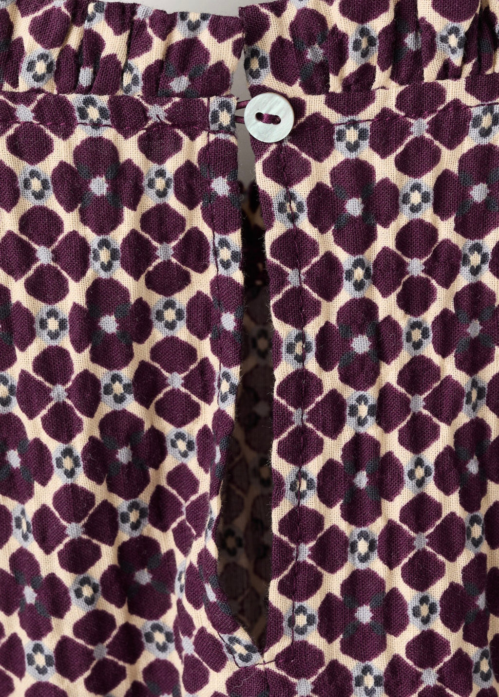 Blouse Margoset Bordeaux - Fille