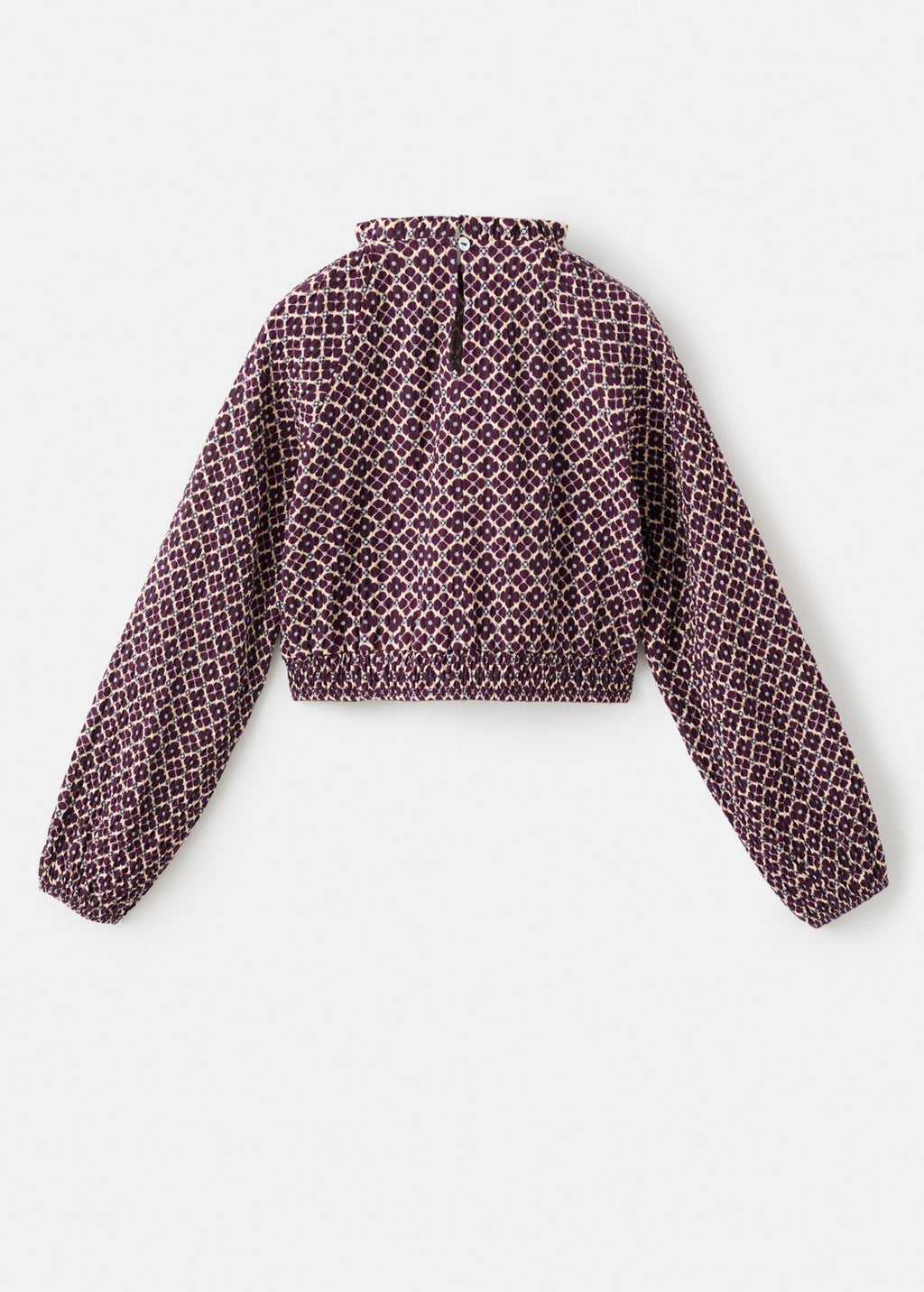 Blouse Margoset Bordeaux - Fille