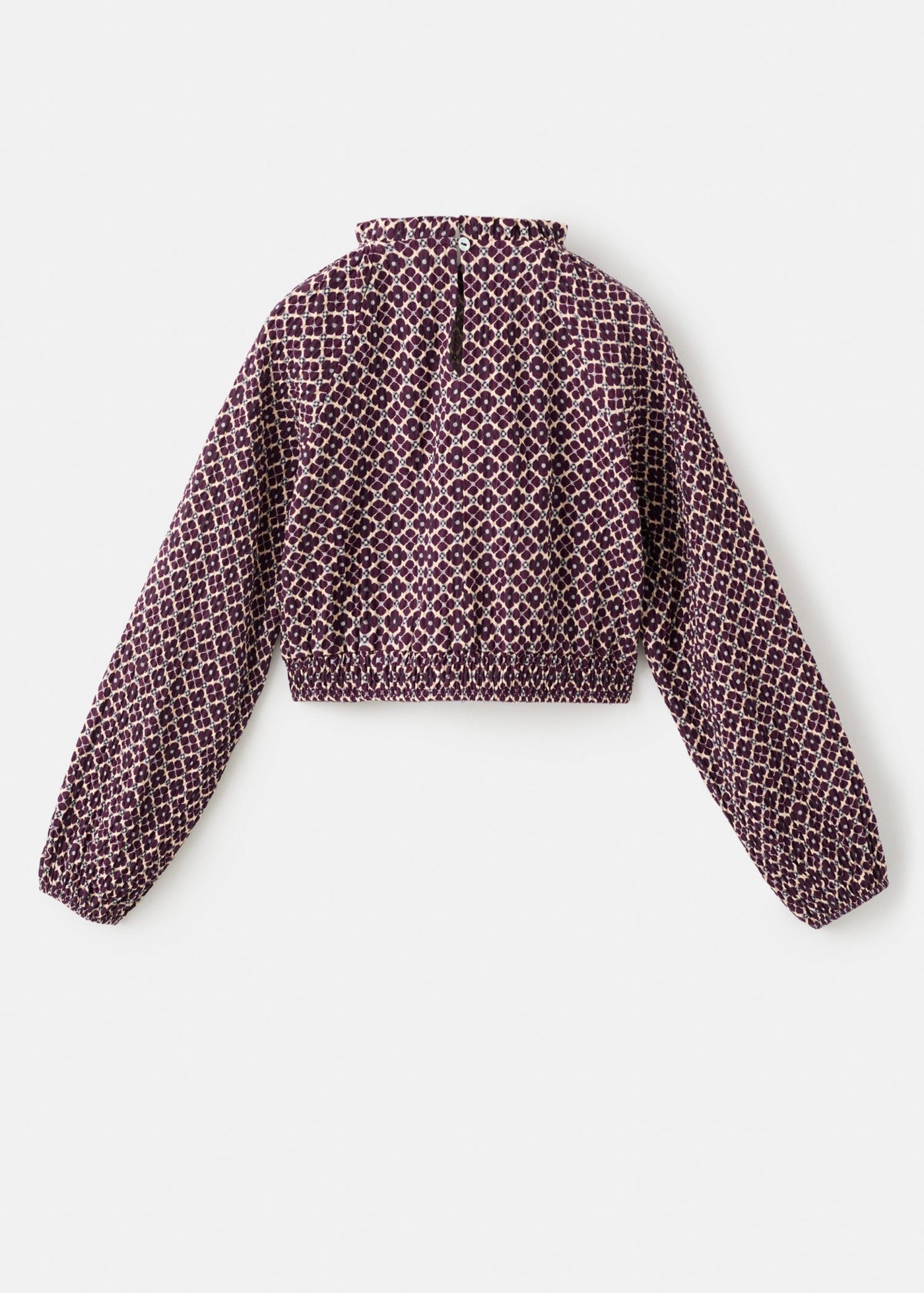Blouse Margoset Bordeaux - Fille