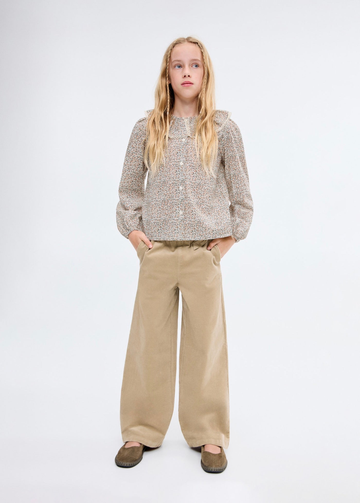 Blouse Hazel Vert - Fille