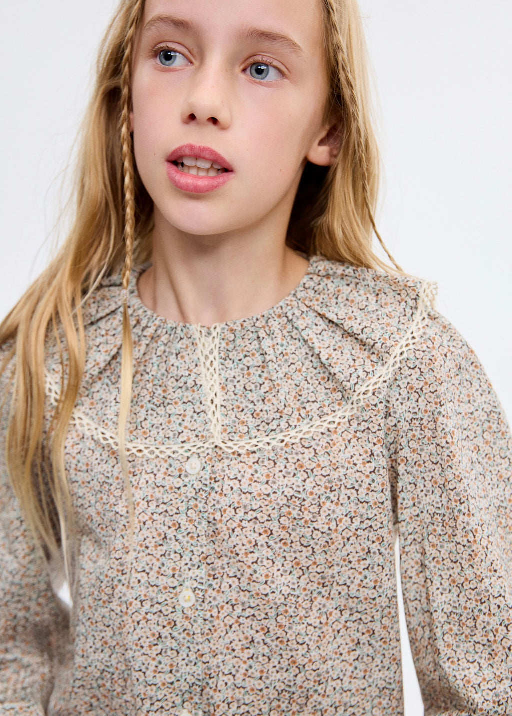 Blouse Hazel Vert - Fille