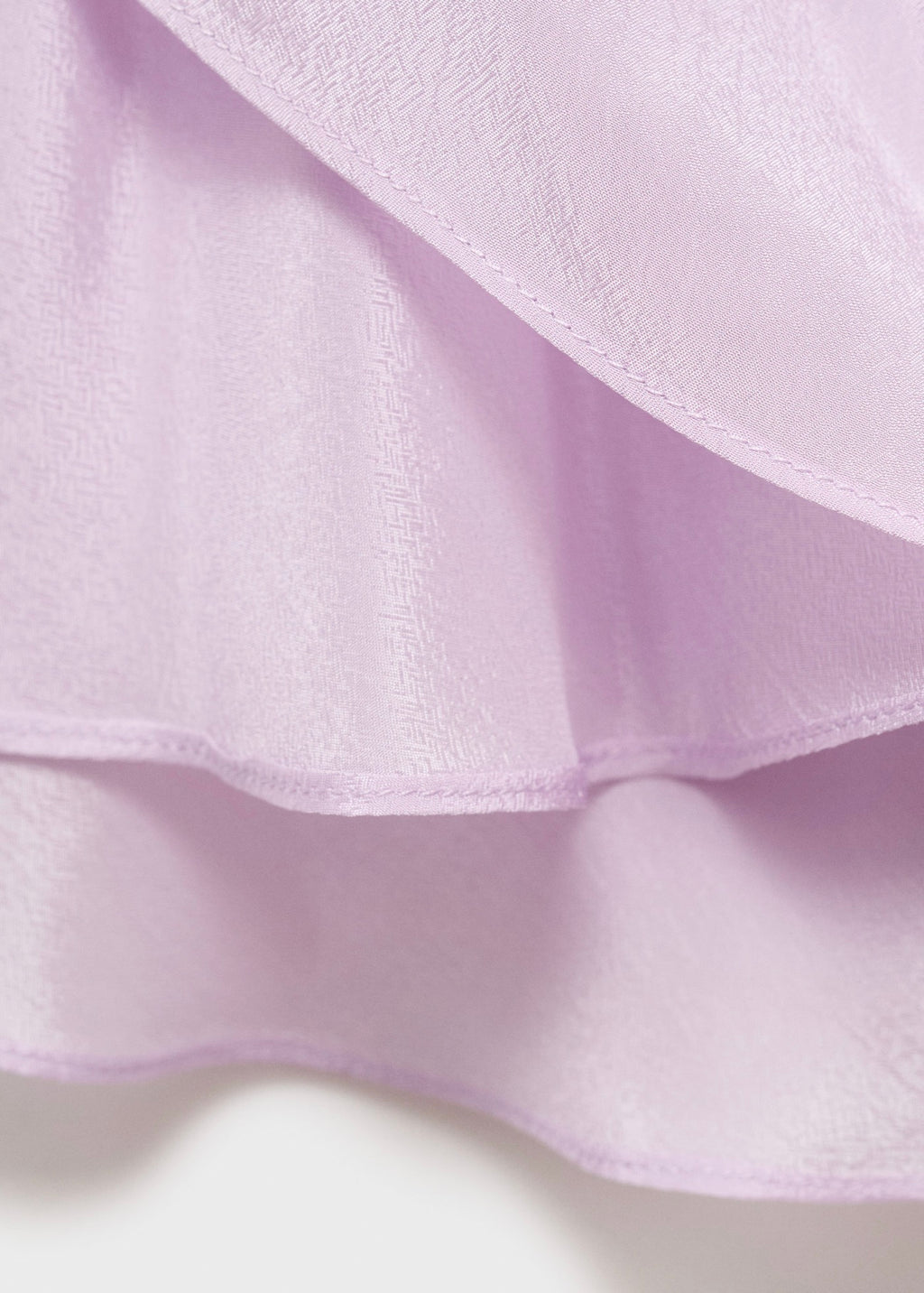 Robe Froncée Finition Satinée