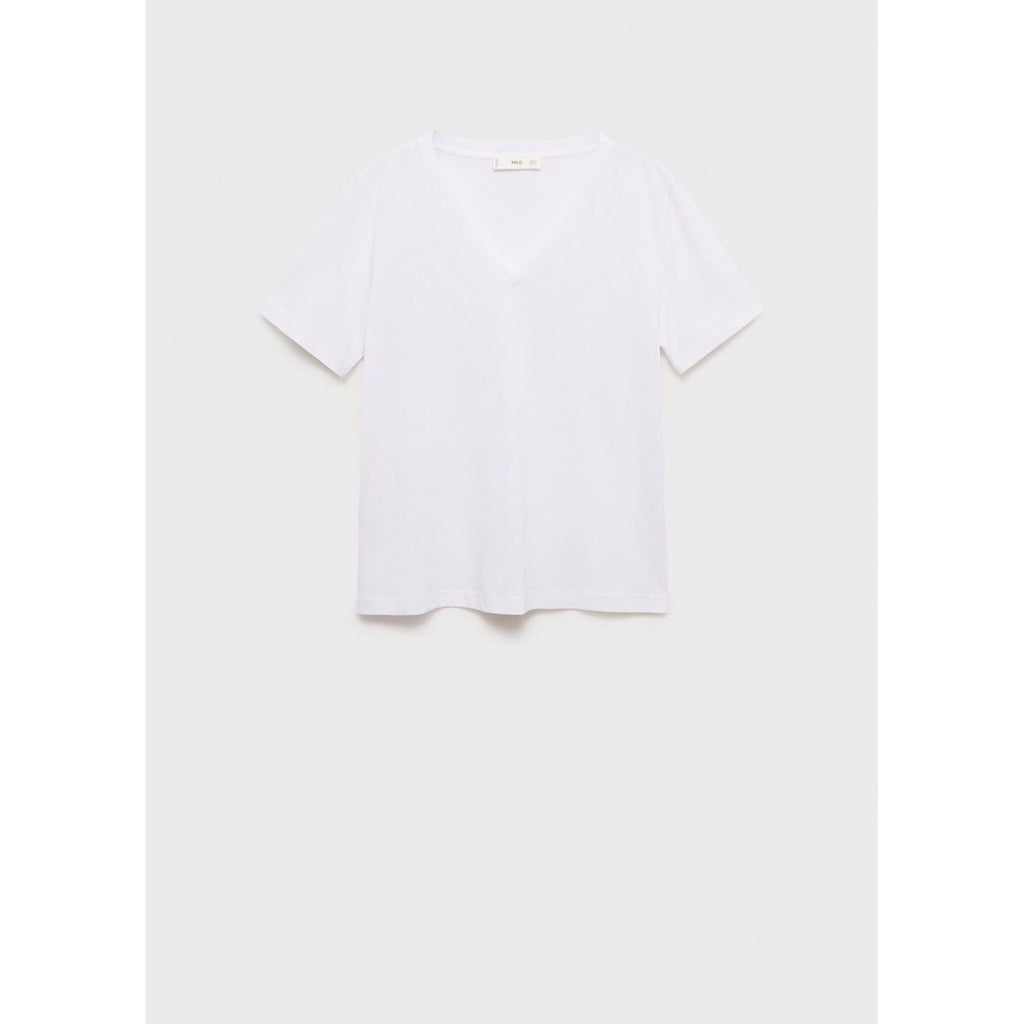 T-Shirt Coton Col En V