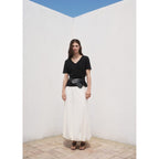 T-Shirt Coton Col En V