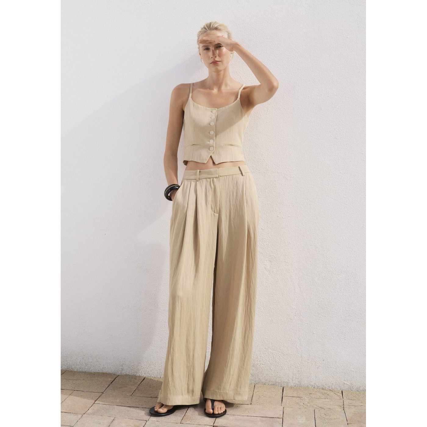 Gilet De Costume Lyocell