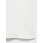 Pull En Maille De Coton Manches Courtes