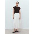 Pull En Maille De Coton Manches Courtes