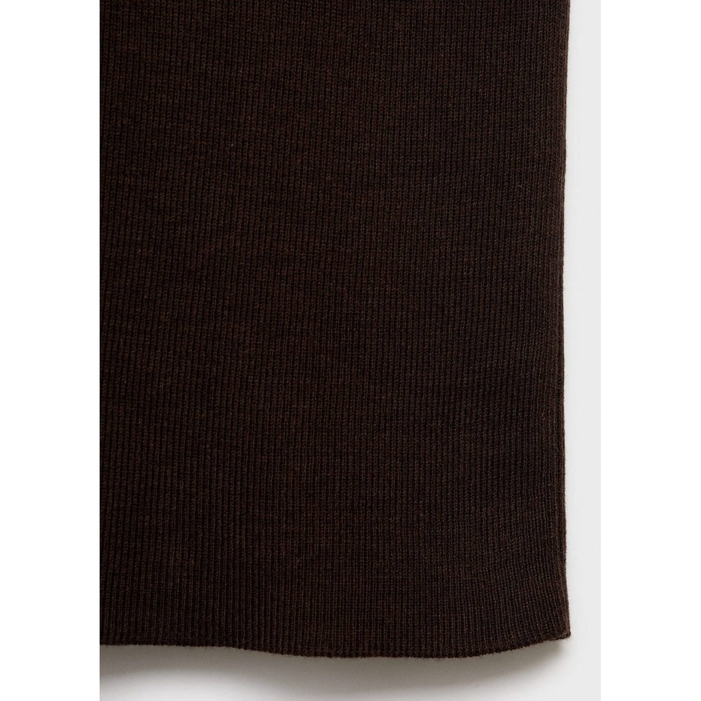 Pull En Maille De Coton Manches Courtes