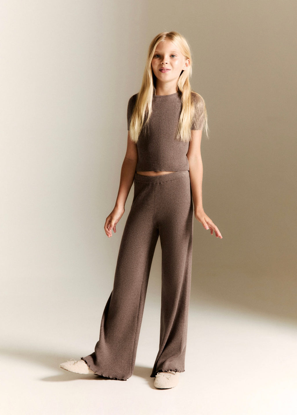 Pantalon Lyrap Marron - Fille
