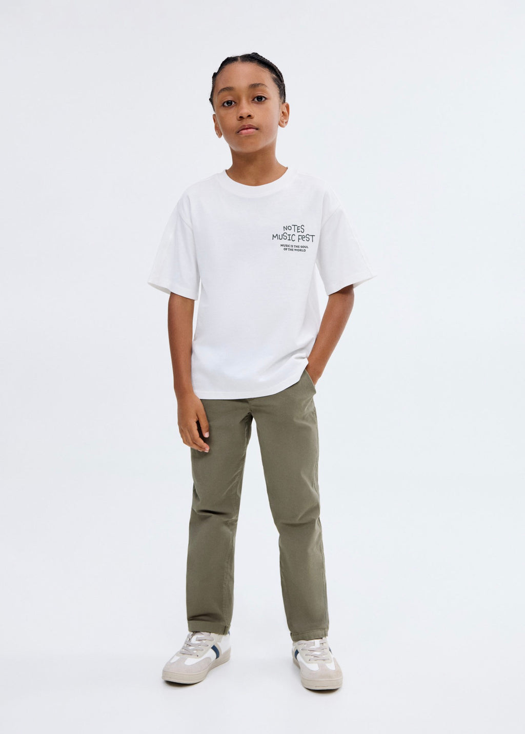 Pantalón Franky Caqui - Niño