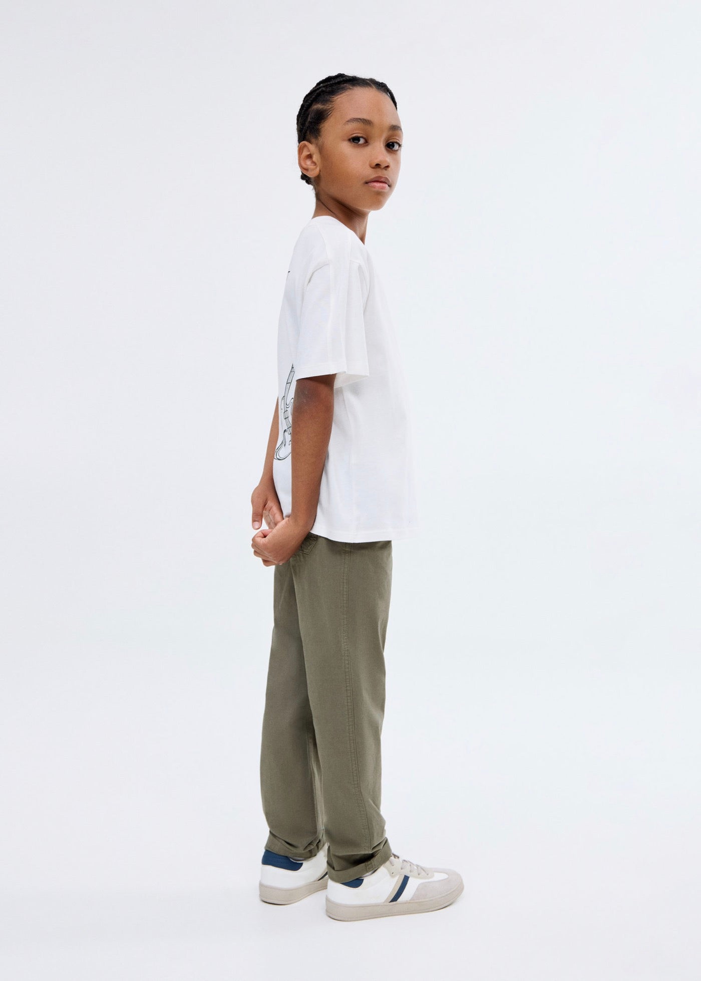 Pantalón Franky Caqui - Niño