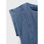 Robe En Jean Détail Coutures