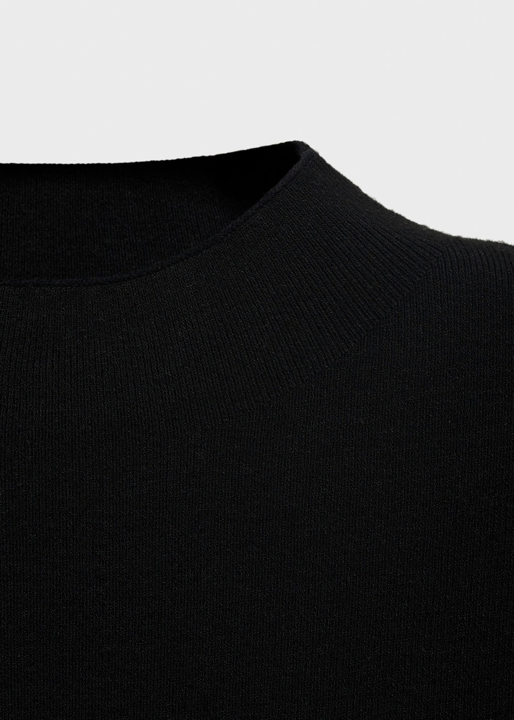 Robe Maille Col Montant