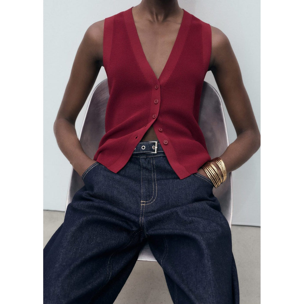 Gilet Maille Fine