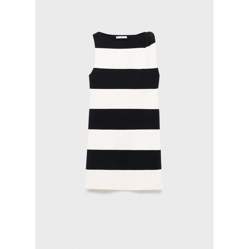 Robe Maille Bretelles Asymétriques